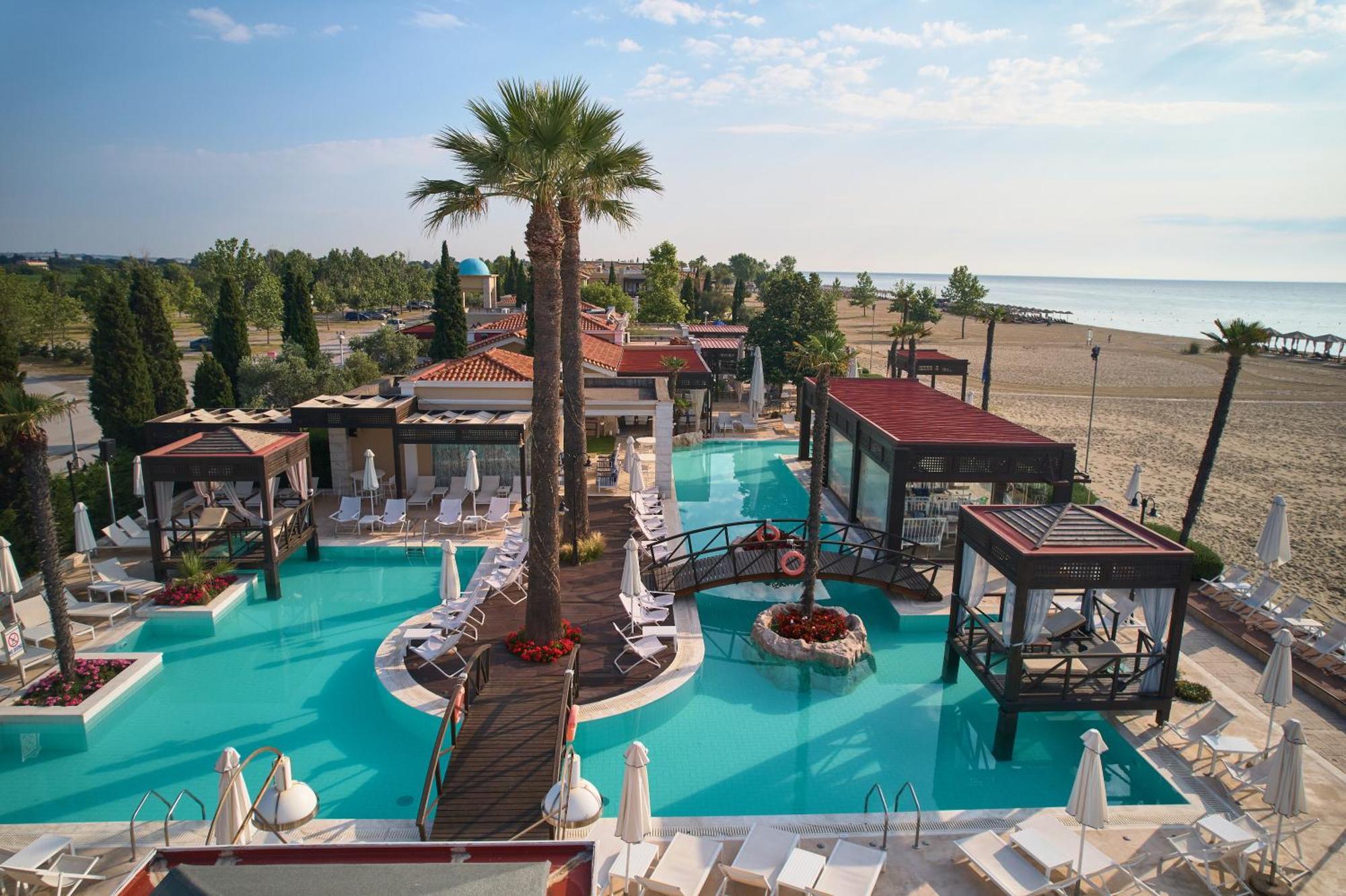 Mediterranean Village Hotel & Spa Paralía Dış mekan fotoğraf